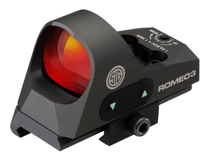 ROMEO3 1X25 MINI RFLX 3MOA BK#