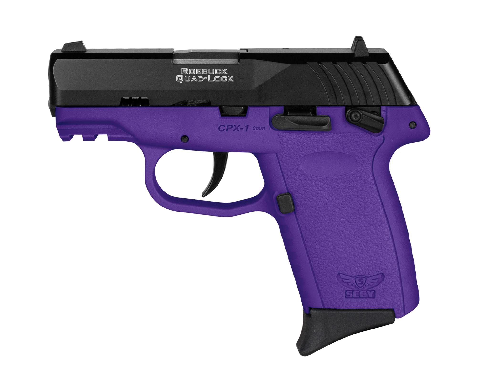 CPX-1 G3 9MM BLK/PUR SFTY 10+1