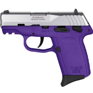 CPX-1 G3 9MM SS/PURP 10+1 SFTY