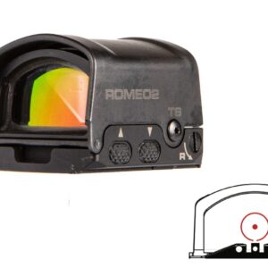 ROMEO2 REFLEX SGHT CIRCLEDT BK